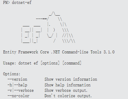 .NET 一行命令轻松生成EF Core项目框架