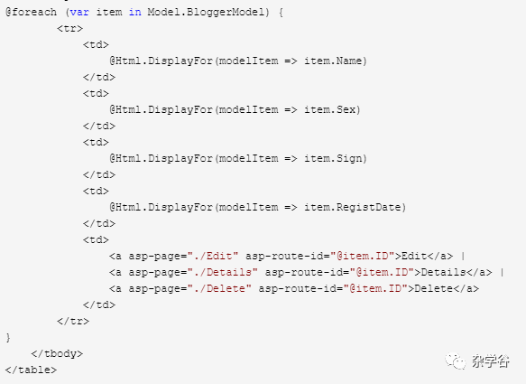 基于ASP.NET Core 3.0快速搭建Razor Pages Web应用