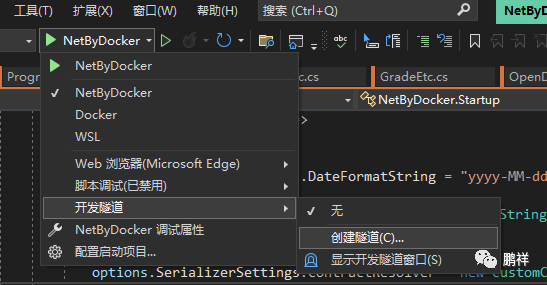null VS2022开发隧道使用