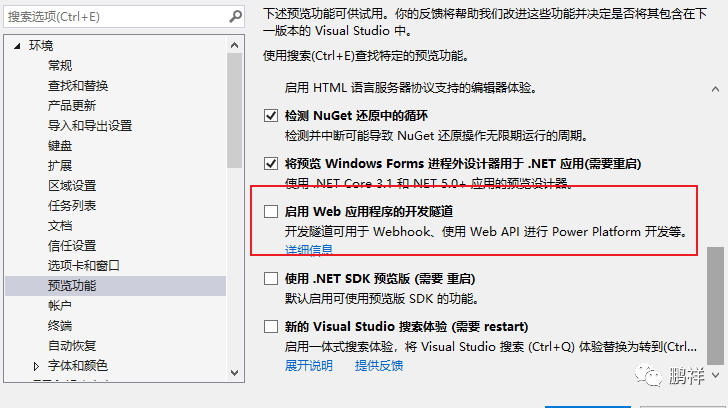 null VS2022开发隧道使用