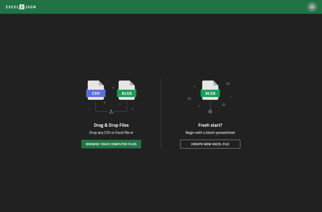 null Excel2Json 基于 .NET 6 开发的 Excel 转 JSON 神器