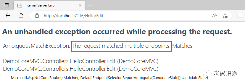 ASP.NET Core MVC 从入门到精通之路由