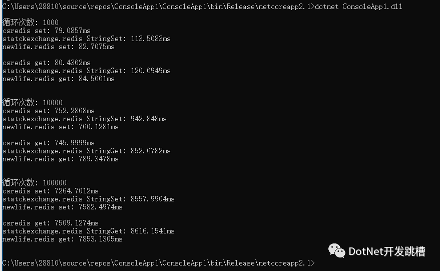 C#使用csredis操作redis