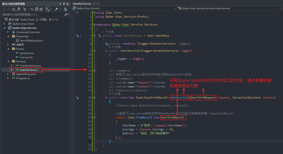 gRPC之.Net6中的初步使用介绍