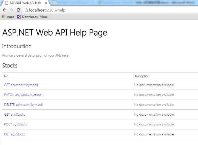 创建Web API 帮助文档页面的两种方式