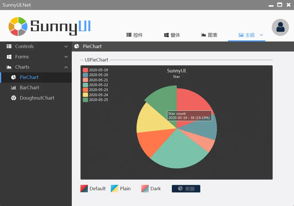 null 基于.Net 4.0+、.Net 6 的WinForm 开源控件库SunnyUI.Net