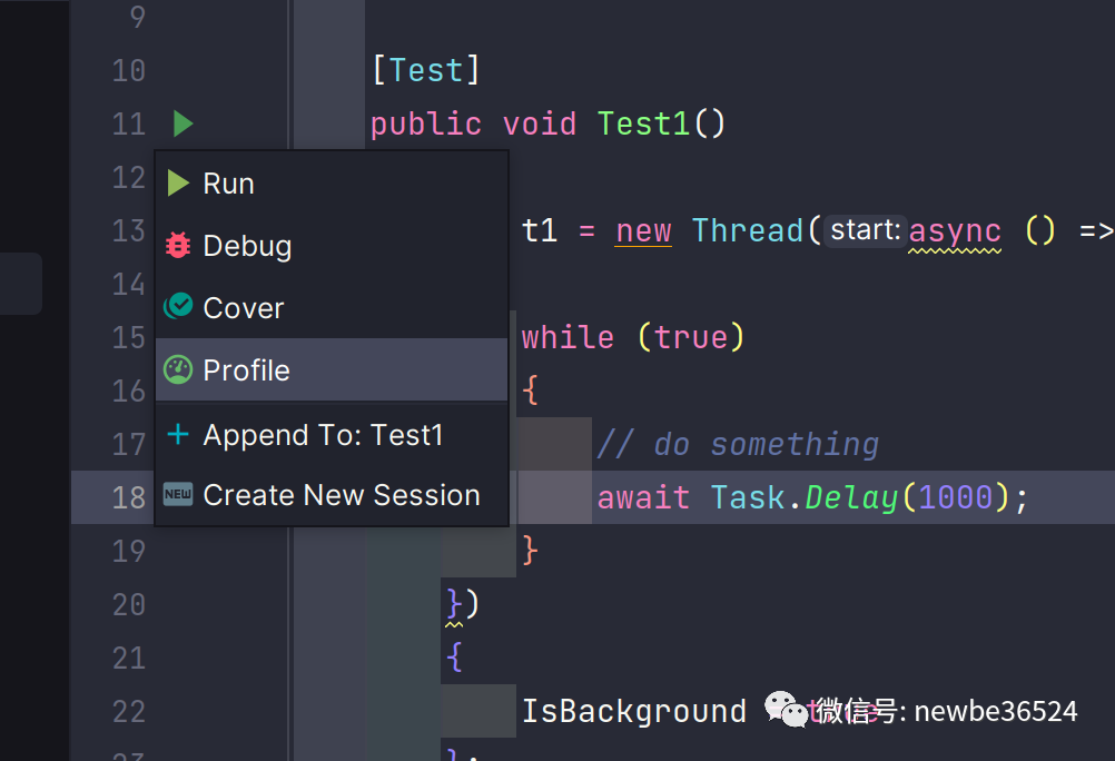 async 与 Thread 的错误结合