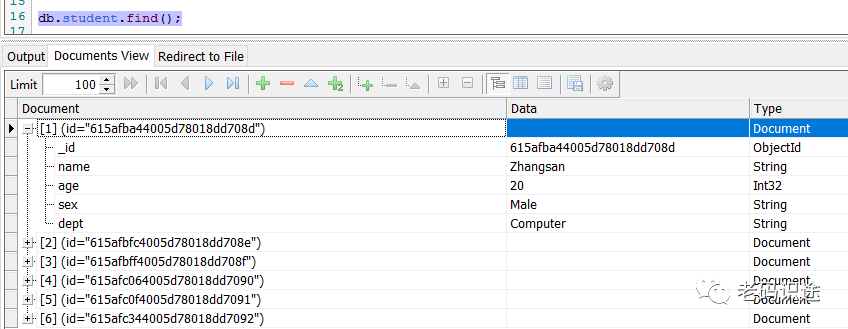 MongoDB系列文章之进阶查询