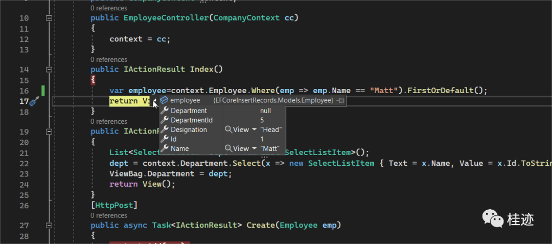 Entity Framework Core 读取数据