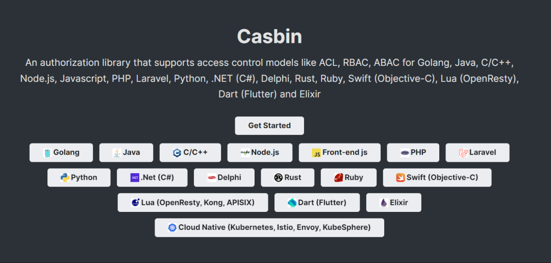 null 推荐一个强大高效的开源 .NET 访问控制组件Casbin
