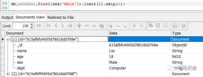 MongoDB系列文章之进阶查询