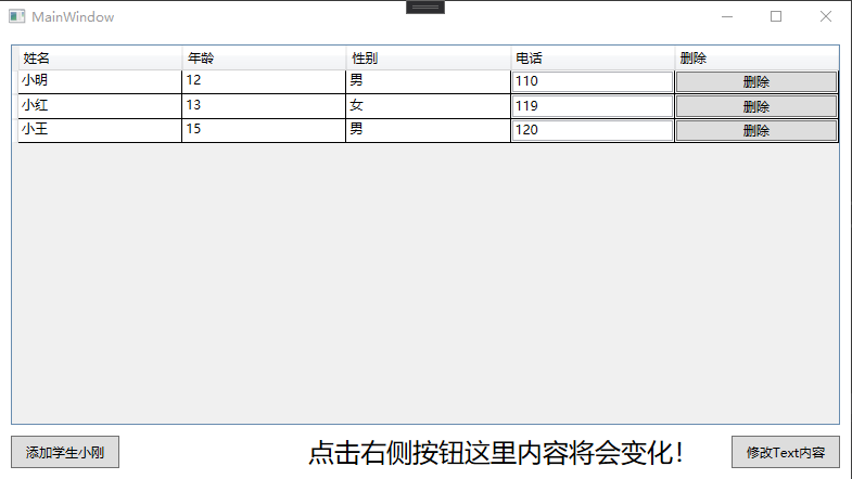 C# WPF数据绑定方法以及重写数据模板后数据绑定