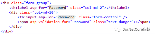 ASP.NET Core 中的标记帮助程序