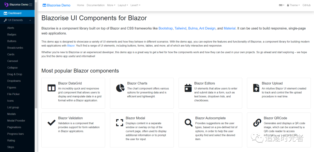 .NET 开发值得推荐的 Blazor UI 组件库