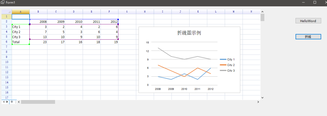一个.Net强大的Excel控件ReoGrid，支持WinForm、WPF、Android