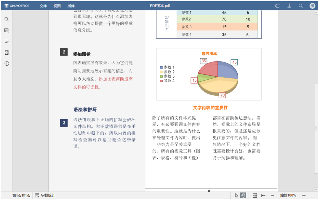 一个.Net开源的协作办公套件ONLYOFFICE,包括文档、表格、演示文稿和表单