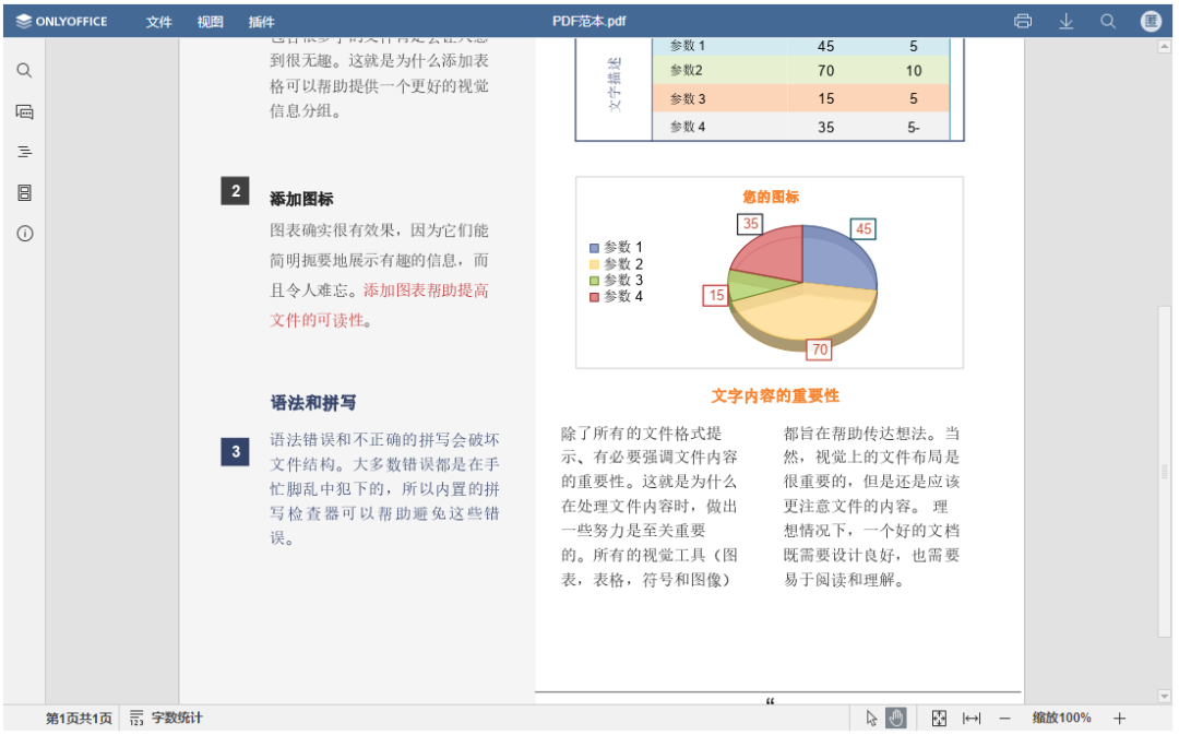 一个.Net开源的协作办公套件ONLYOFFICE，包括文档、表格、演示文稿和表单