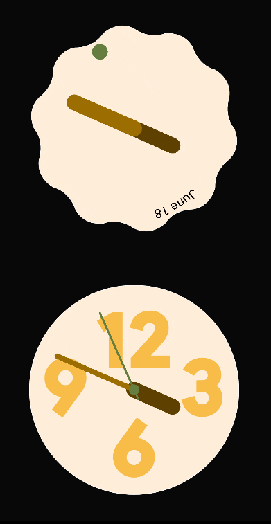.NET MAUI 中实现两个漂亮的时钟