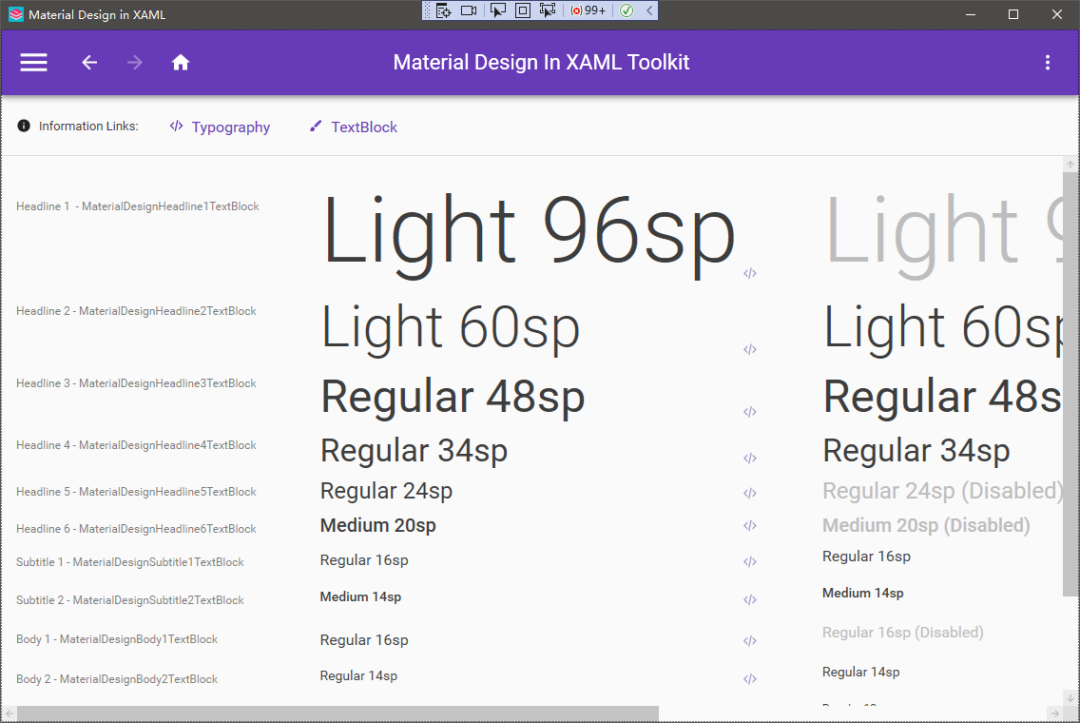 适合Windows桌面、Material Design设计风格、WPF美观控件库MaterialDesignInXamlToolkit