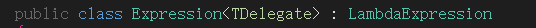 .NET写一个自己的Lambda表达式与表达式树