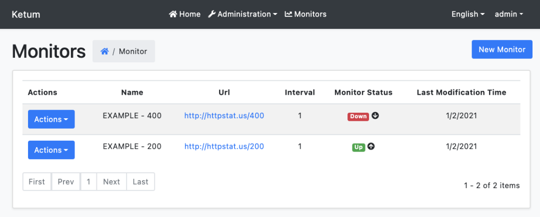null 基于 ABP 和 Blazor 开发的开源 WebAPI 监控Ketum