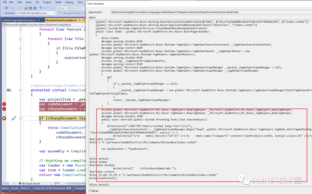 .Net 472&6.0 Razor编译时的小差异