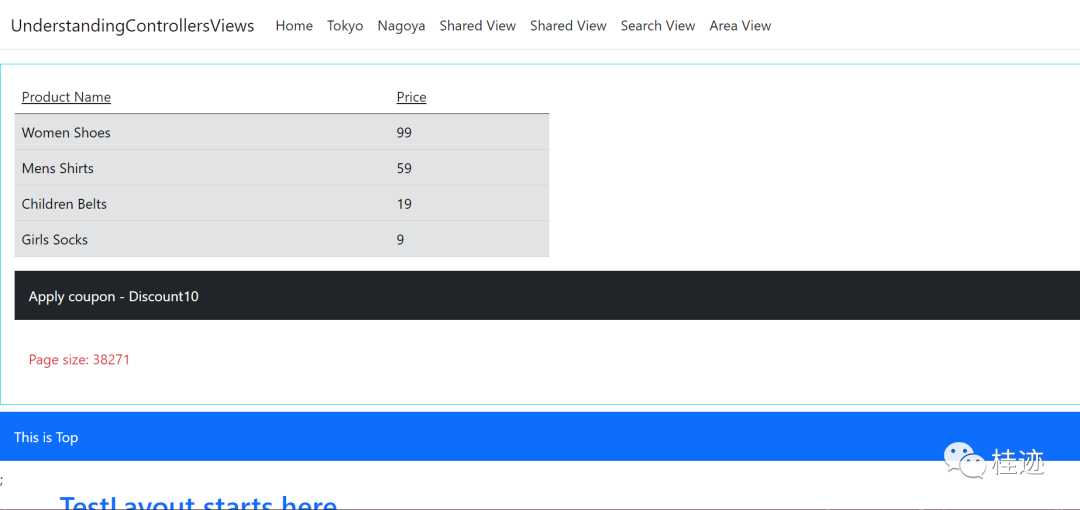 ASP.NET Core Views系列二