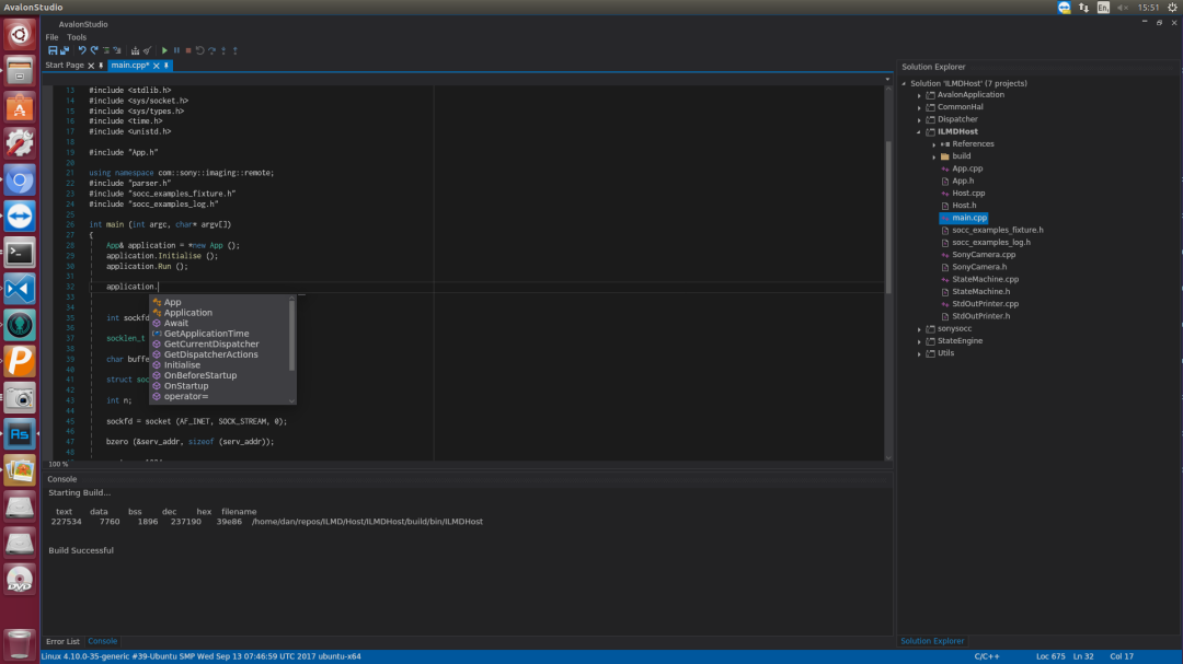 null 大佬用 Avalonia 框架开发的 C# 代码 IDE AvalonStudio