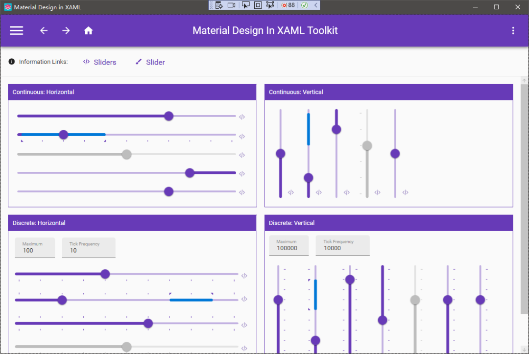 适合Windows桌面、Material Design设计风格、WPF美观控件库MaterialDesignInXamlToolkit