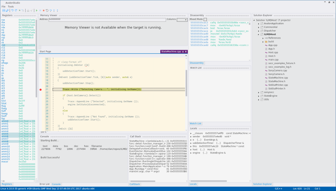 null 大佬用 Avalonia 框架开发的 C# 代码 IDE AvalonStudio