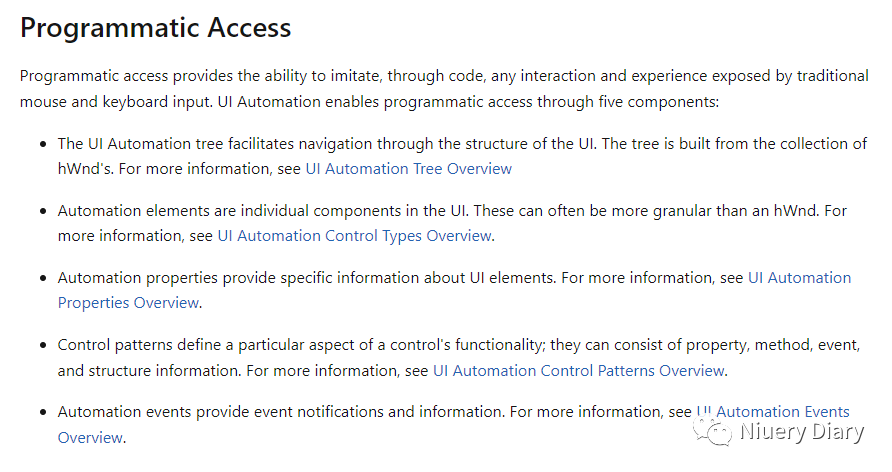 UI自动化 --- 微软UI Automation