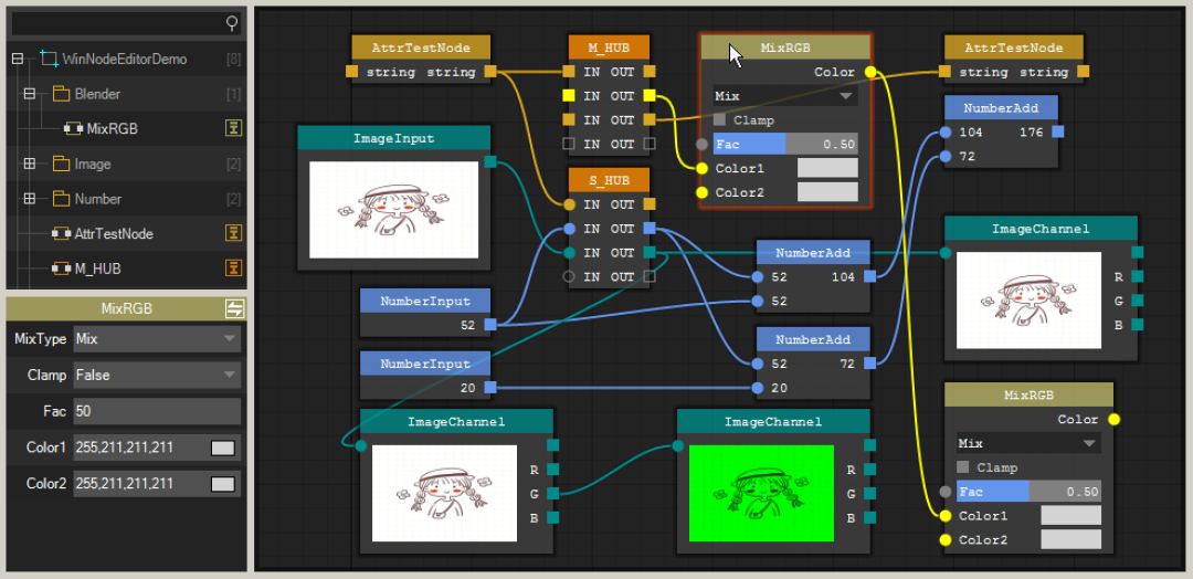 .NET 开源节点编辑器，将你的程序功能模块节点化STNodeEditor