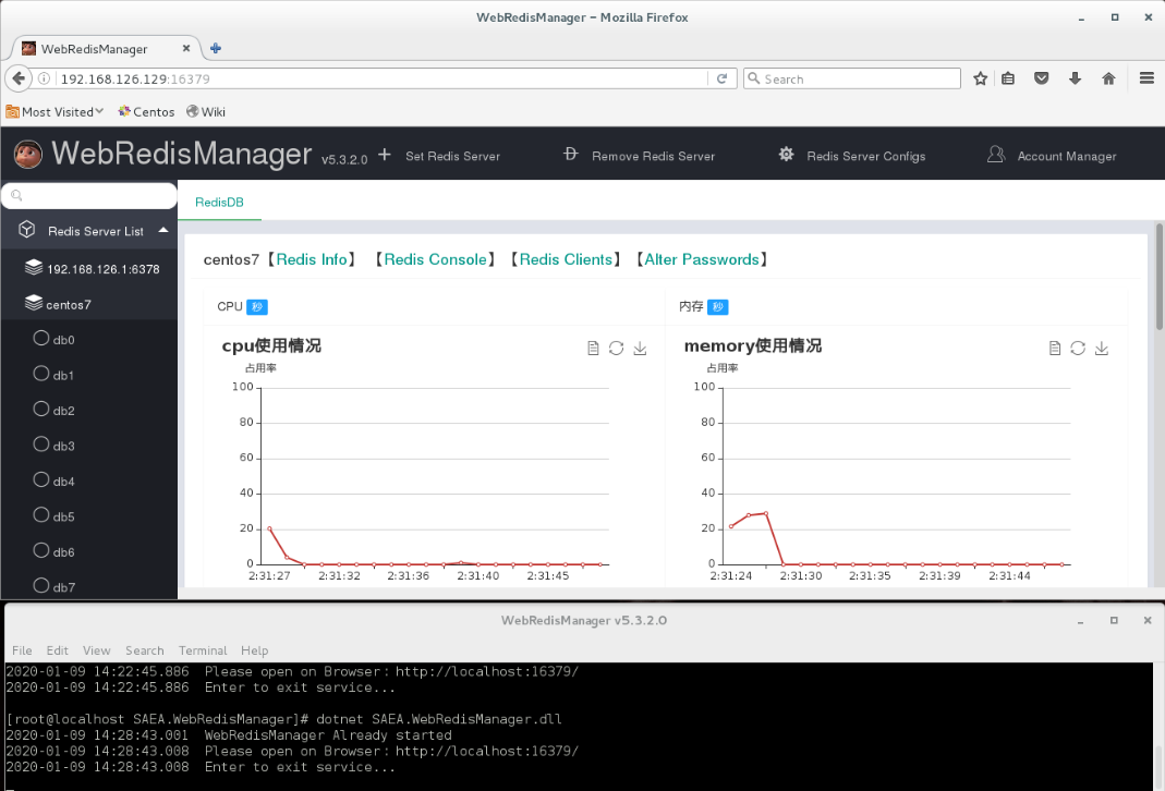 一个.NET开发的Web版Redis管理工具WebRedisManager