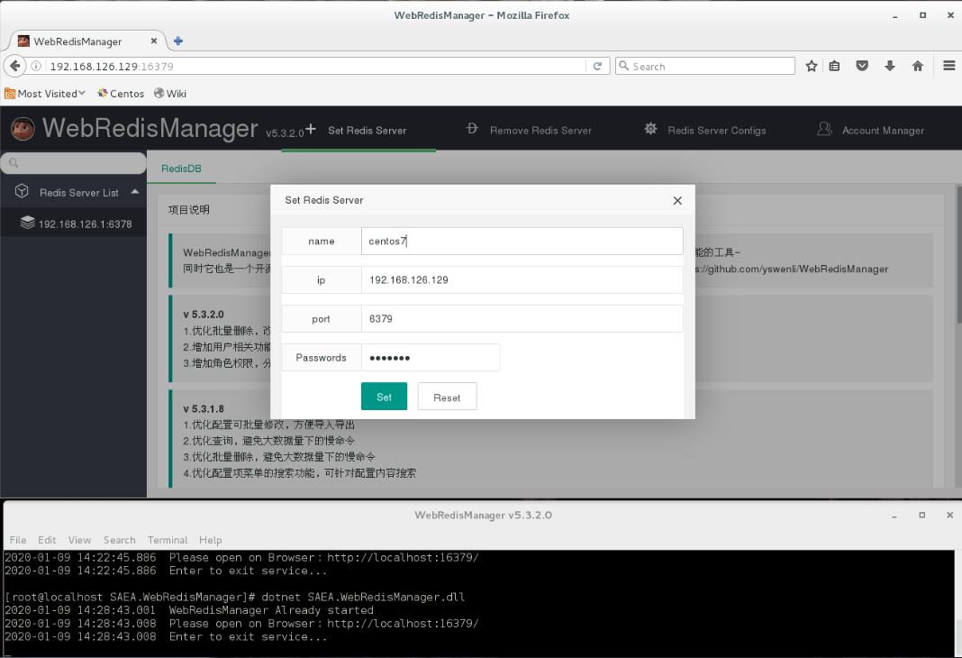 一个.NET开发的Web版Redis管理工具WebRedisManager